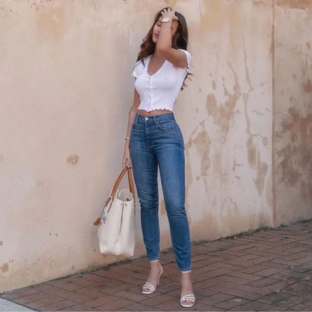 GRFRND Karolina Jeans Until Tomorrow Organic Cotton Button Fly Size 26